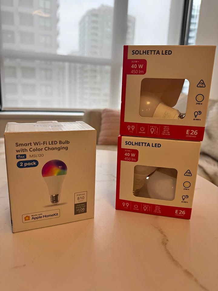 Smart Color Changing & Regular Warm White LED Bulbs