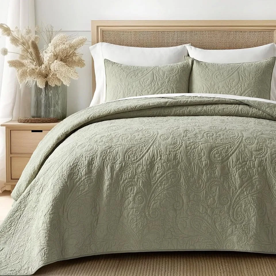EVERGRACE Quilt Set, Queen Size 3 Piece thumbnail