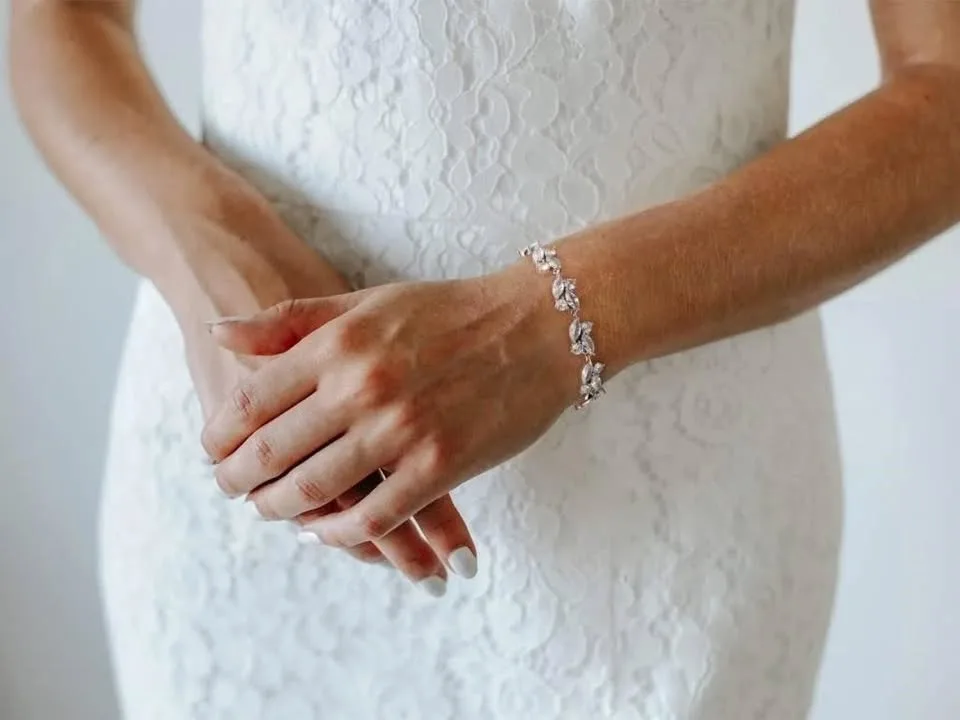 SWEETV Marquise Crystal Rhinestone Bracelet image indicator(3)