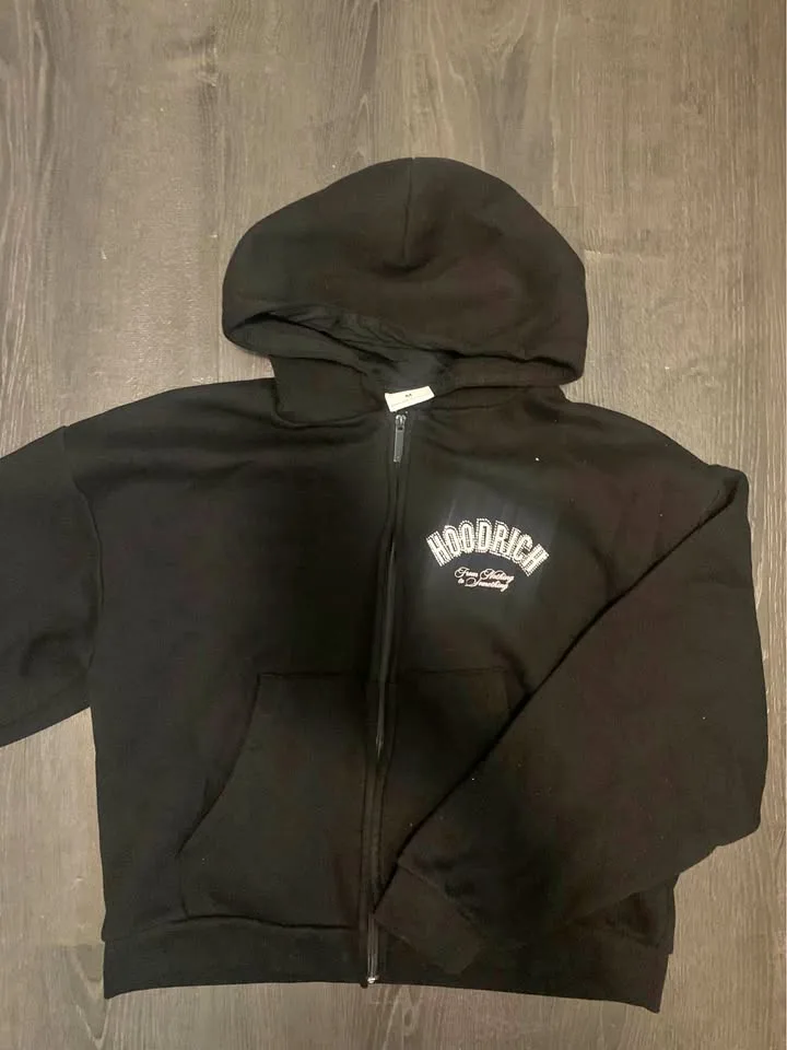 Black Hoodrich Zip-Up thumbnail