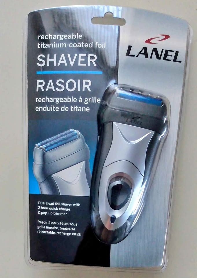 BNIB Lanel Rechargeable Shaver with pop-up trimmer