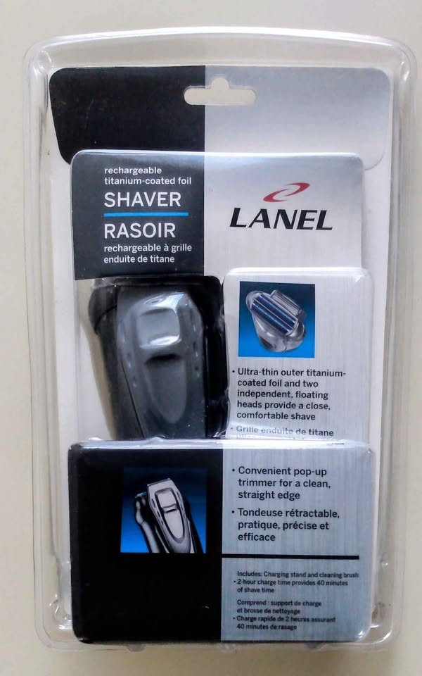 BNIB Lanel Rechargeable Shaver with pop-up trimmer - photo 2