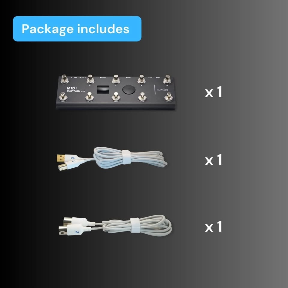 PAINTAUDIO MIDI Captain Foot Controller - photo 4