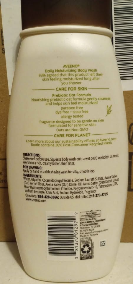 Aveeno Daily Moisturizing Body Wash 2-pack - $15 - photo 3