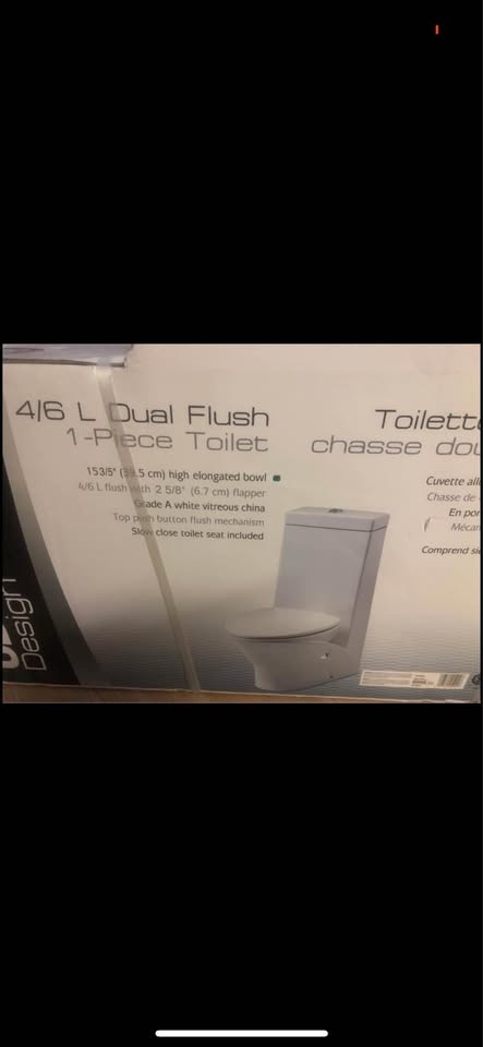 Brand New Uberhaus Toilet