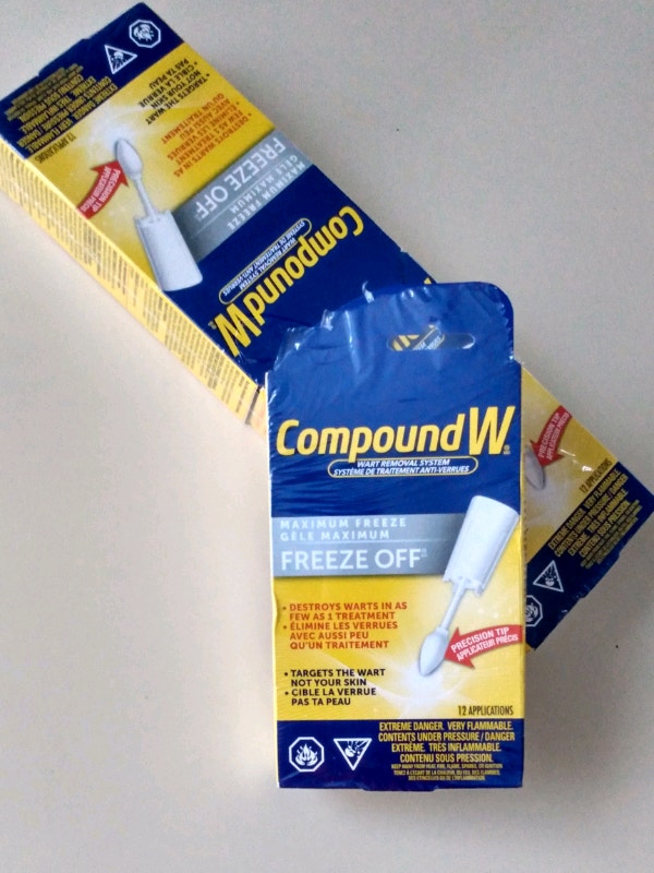 Brand New Compound W Freeze Off Wart Remover 12 Treatments
