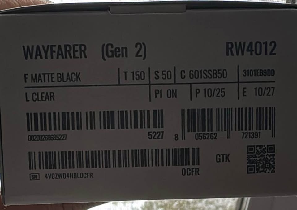 Ray-Ban | Meta Wayfarer (Gen 2) - Matte Black, Clear lenses - photo 4