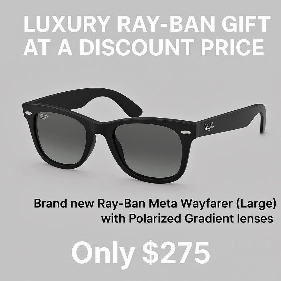 Ray-Ban Meta Glasses - Matte Black/Polarized Gradient
