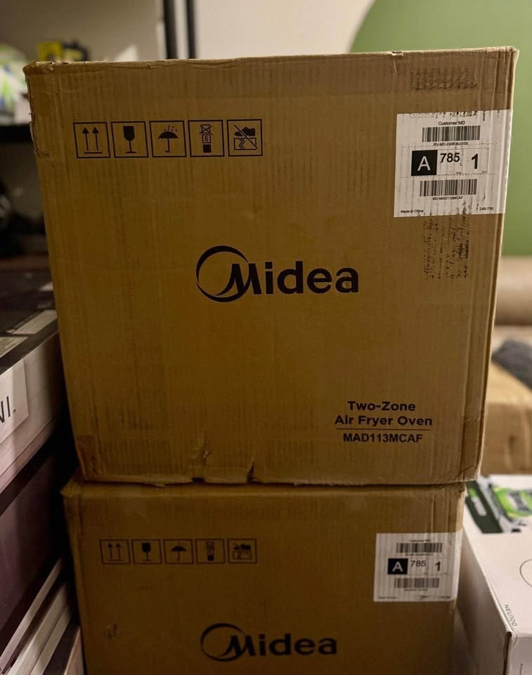 Midea 11 Liter 8-in-1 Dual Basket Air Fryer - NEW - photo 4