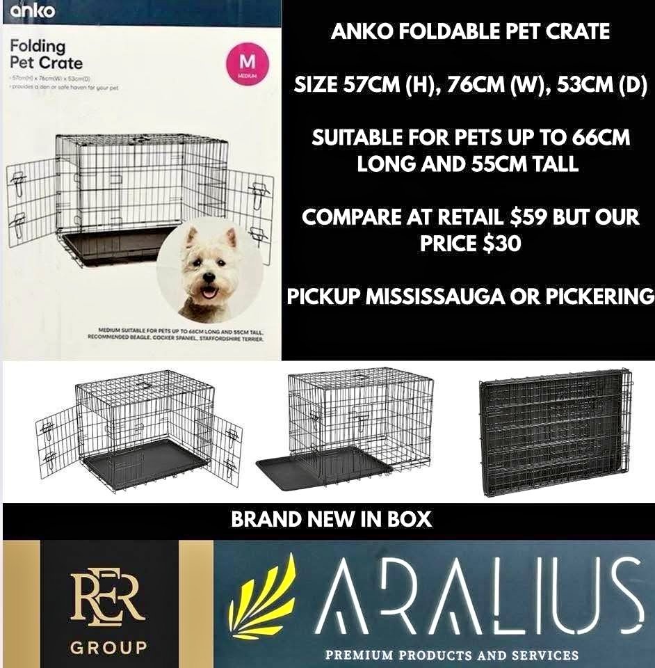 Anko Foldable Pet crate new in box