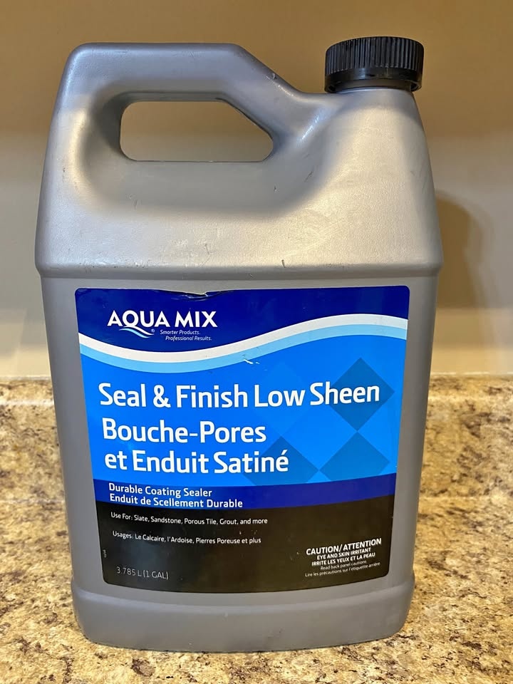 Aqua Mix Seal & Finish Low Sheen – 1 Gallon (New)