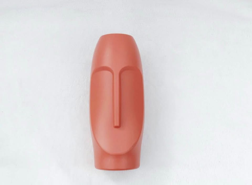 *NEW* PLASTIC face vase, dark blue SOLD - photo 4