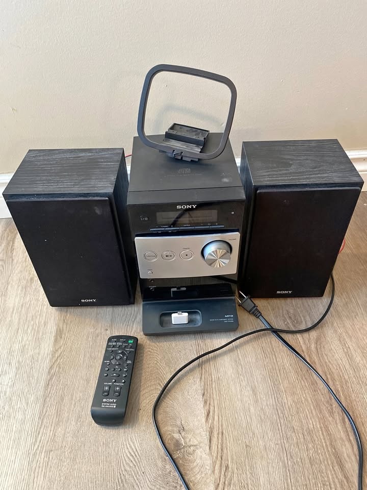 🔊 Sony Compact Stereo System – HCD-RG30i