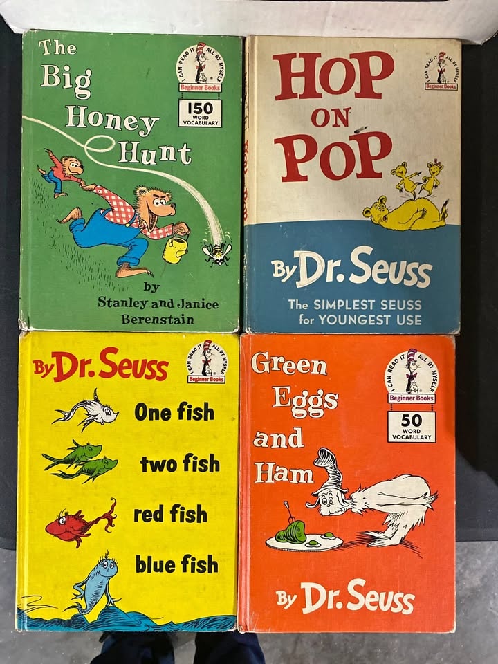 📚 Vintage Beginner Books - Dr. Seuss & More
