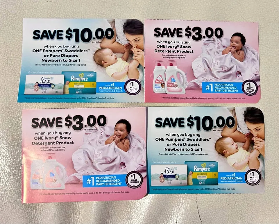 Pampers Coupons - Expire Sept 30th thumbnail