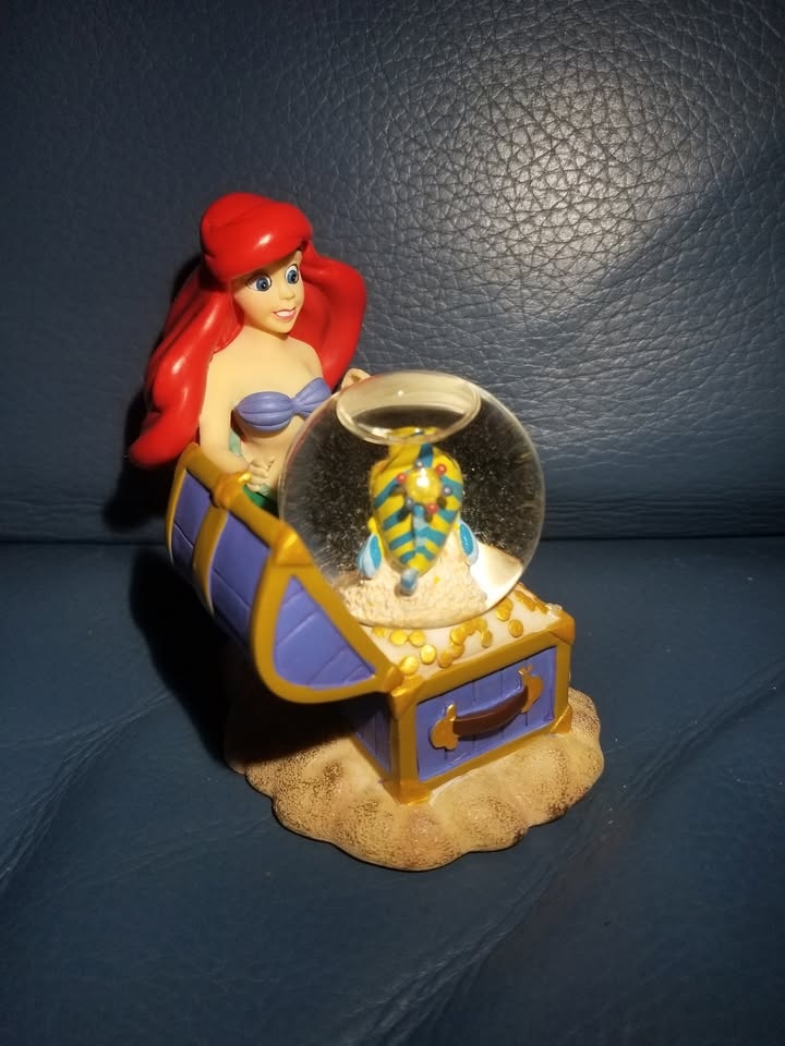 🌊 Disney Little Mermaid Snow Globe – Rare Vintage – Perfect Cond - photo 4