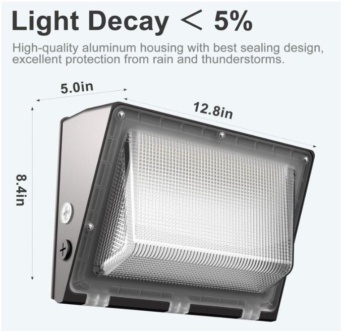 200W LED Wall Mount Pack Lights - photo 2