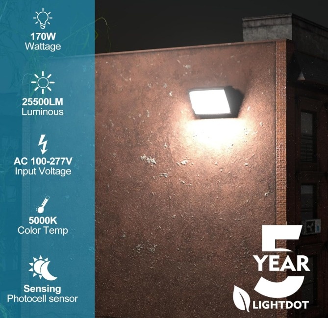 200W LED Wall Mount Pack Lights - photo 3