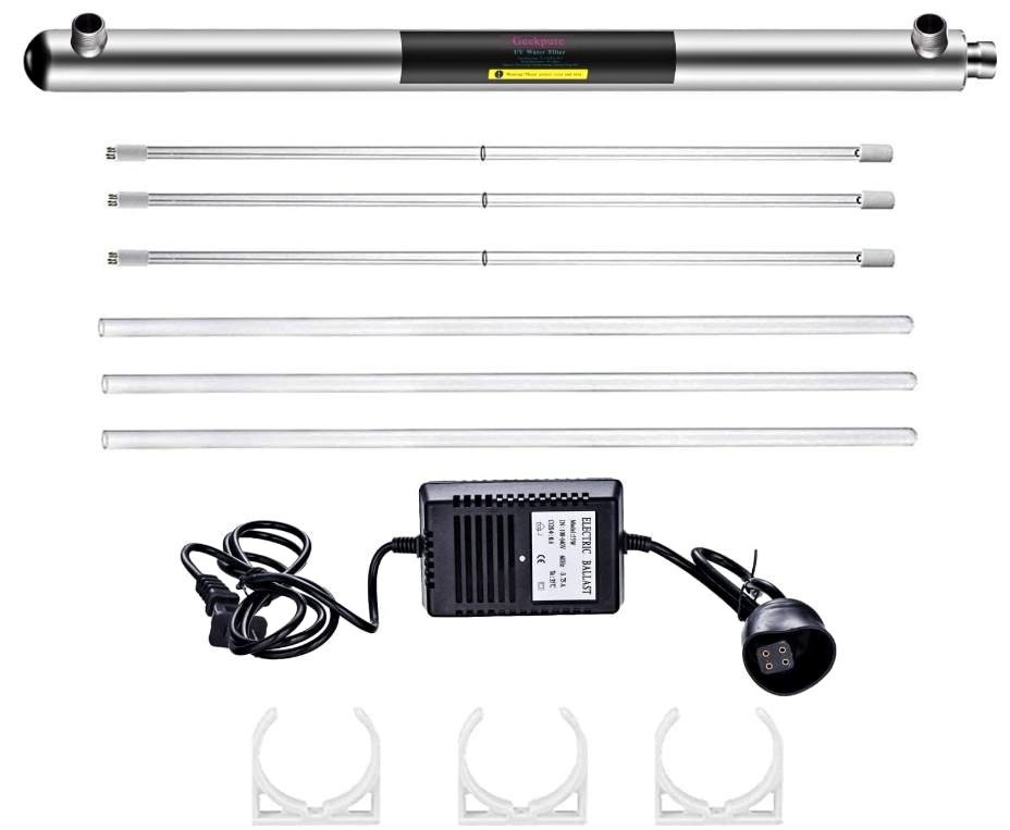 UV Water Filter System 12 GPM (55W) for Whole House