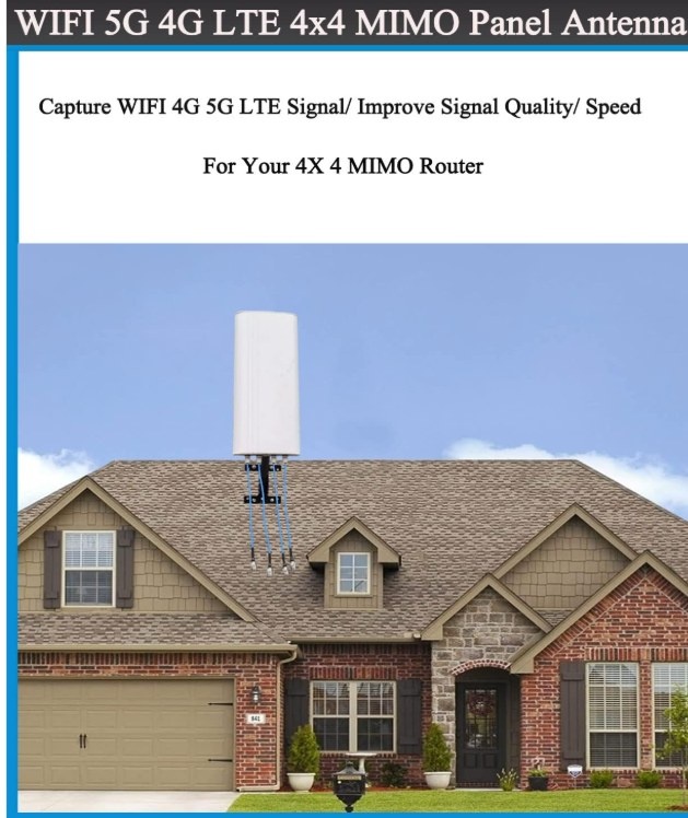 External Panel Outdoor WiFi Antenna Long Range - photo 2