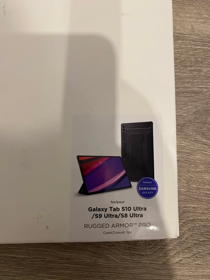 Spigen Rugged Armor Pro Case - Galaxy Tab S10/S9/S8 Ultra - photo 4