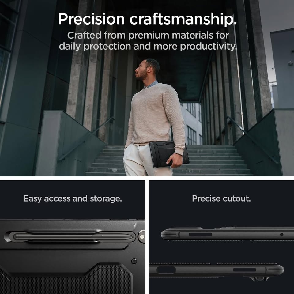 Spigen Rugged Armor Pro Case - Galaxy Tab S10/S9/S8 Ultra - photo 5
