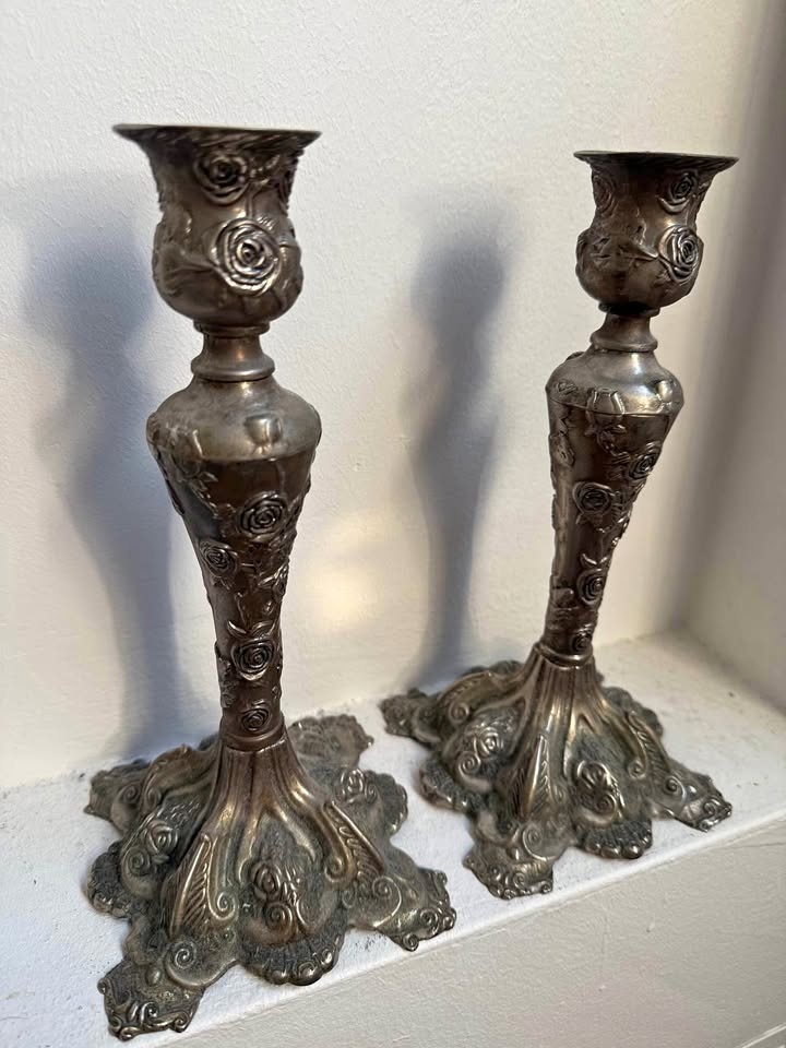 Candle holders (pair)