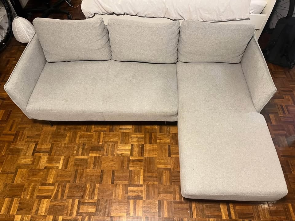 Structube Mini Right-Facing Sectional Sofa - photo 2