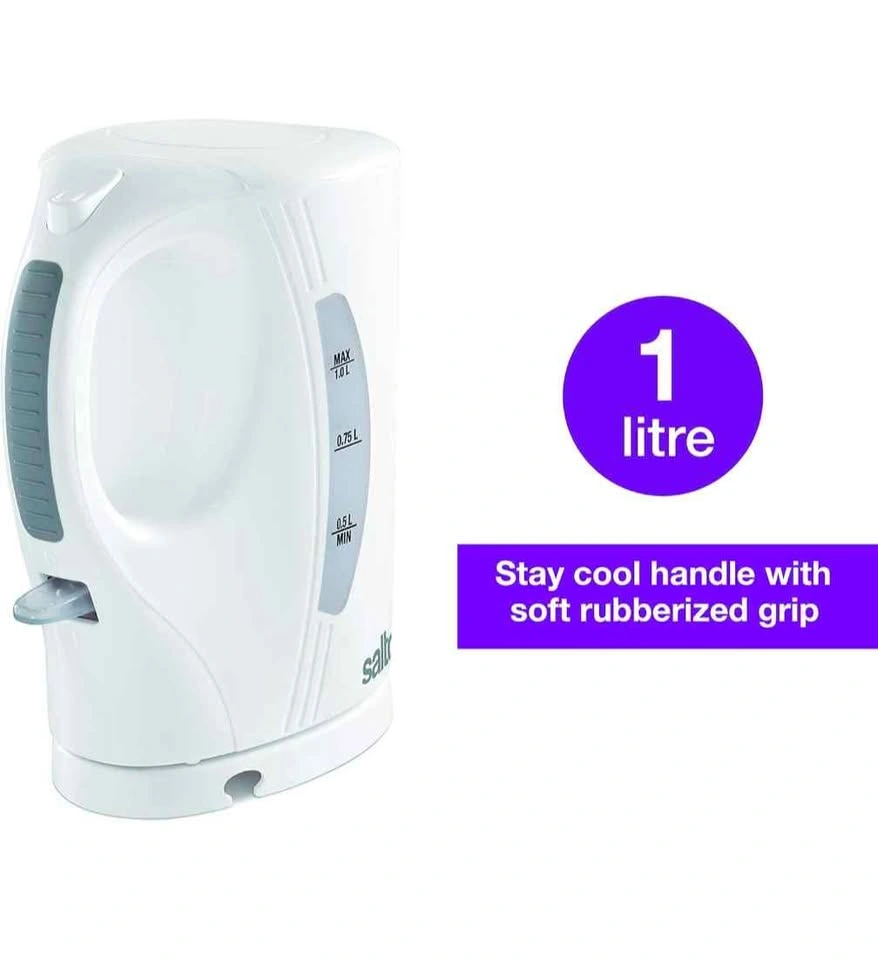 Salton Cordless Jug Kettle 1.7 Liter White 1500 watt - photo 3