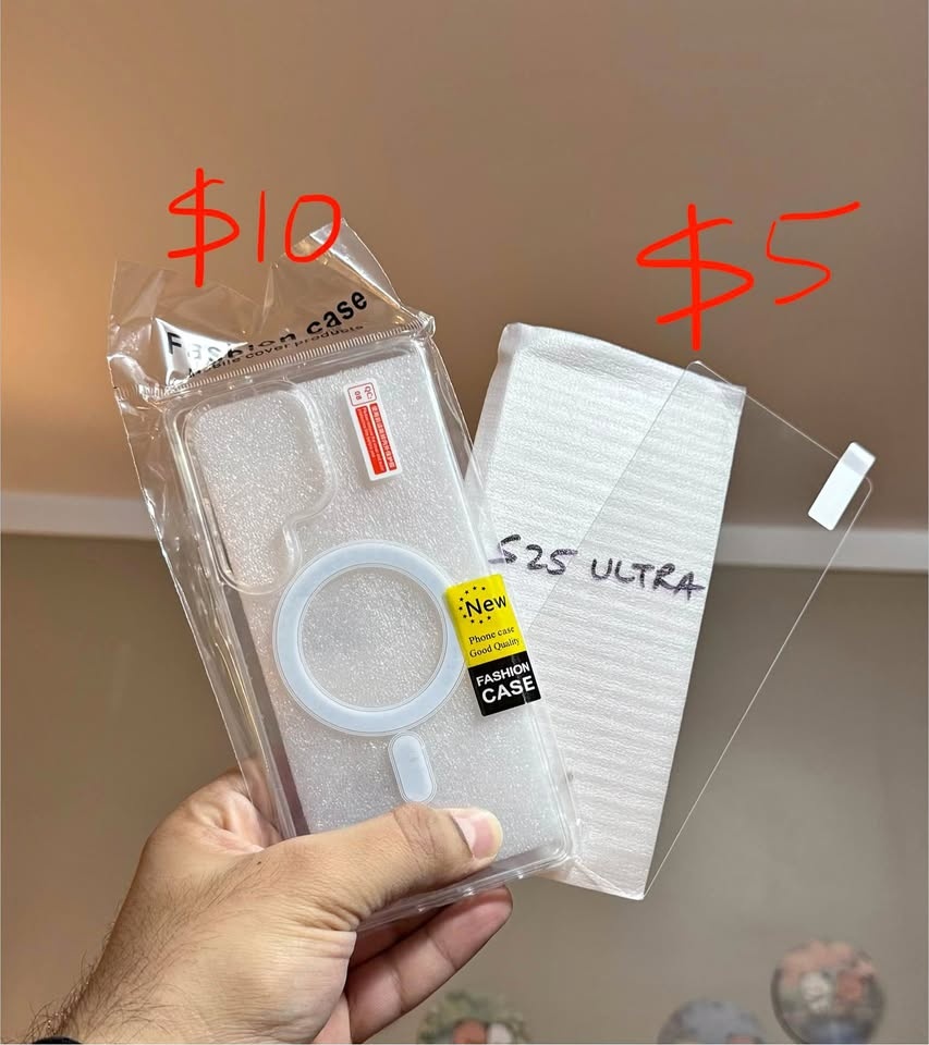 S25 Ultra Samsung phone case and screen protector *NEW*