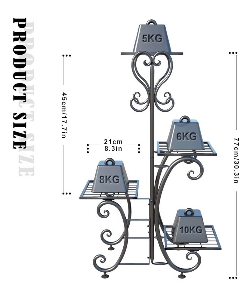 Metal Plant Stand - photo 2