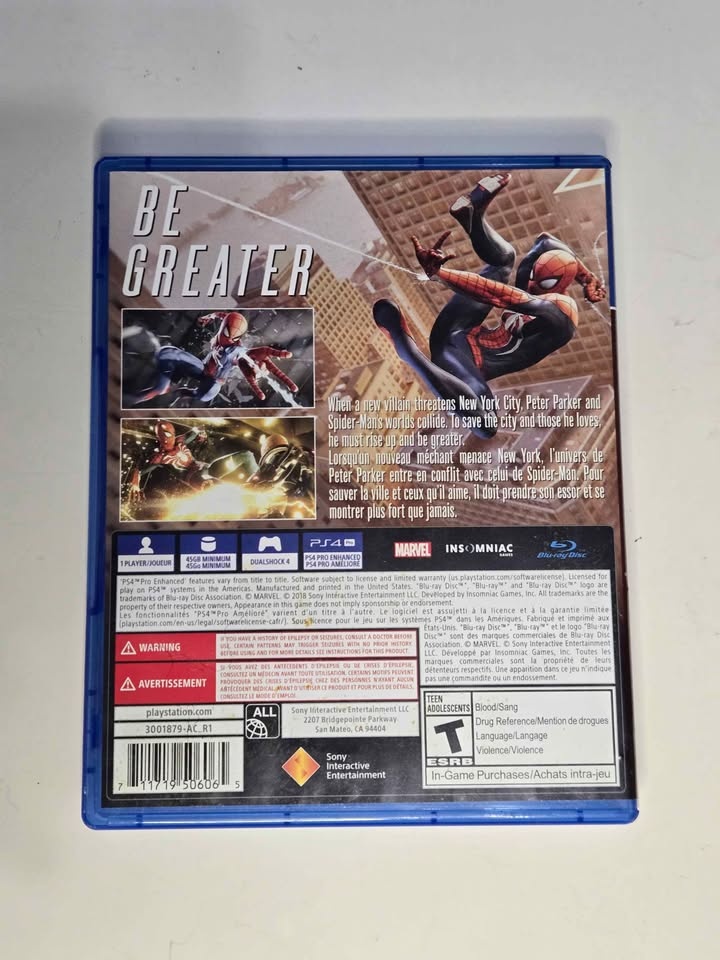 Marvel's Spider-Man Playstation 4 - photo 2