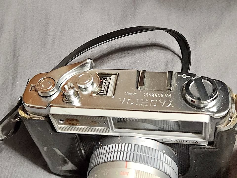 Yashica Electro 35, a classic 35 mm rangefinder film camera made
