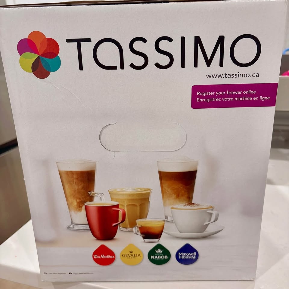 Brand new TASSIMO coffee machine single cup home brewing system - photo 2