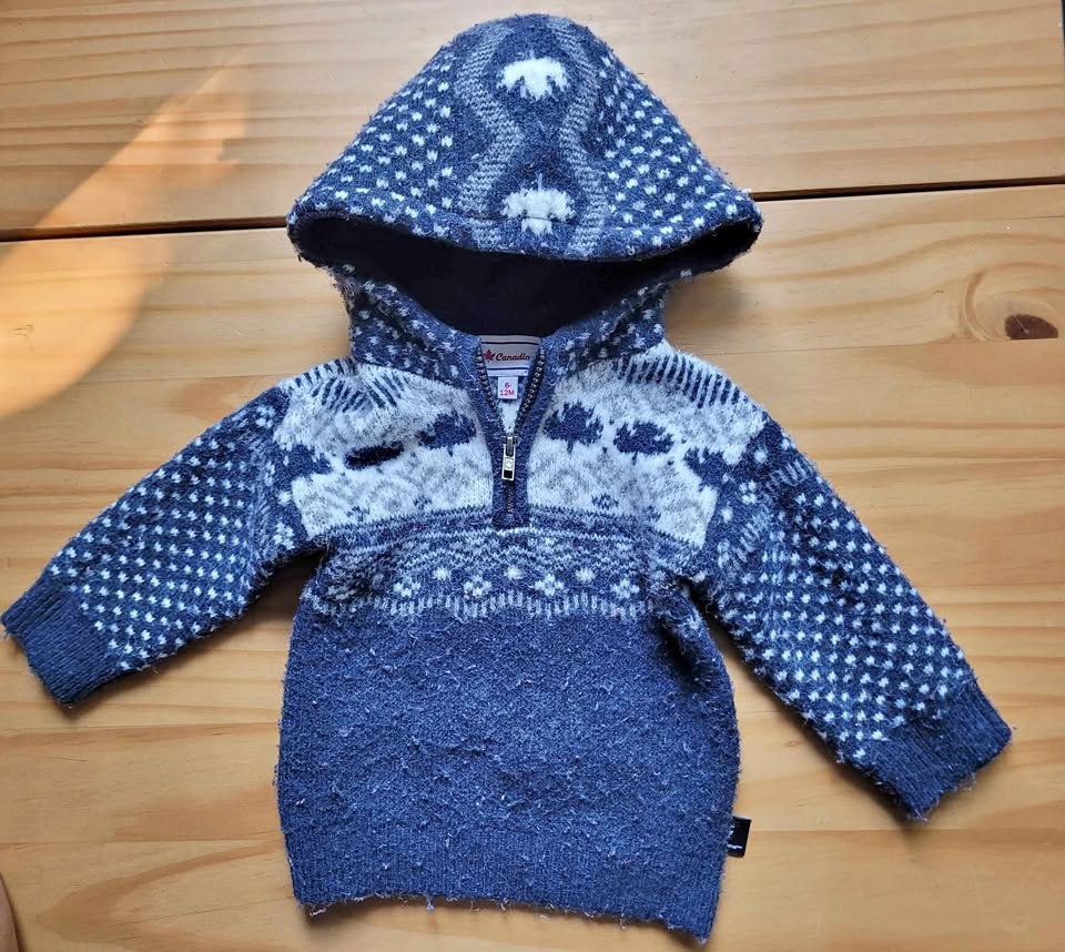 12 months baby winter warm sweater