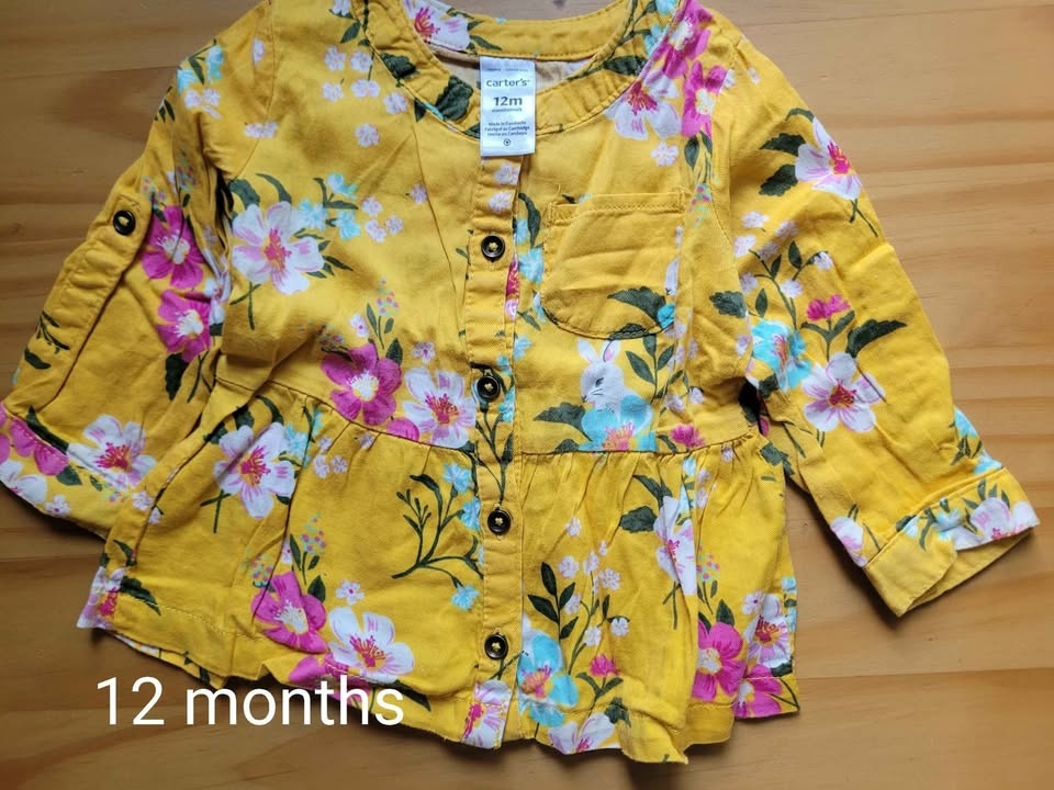 12 months girl Long sleeves top