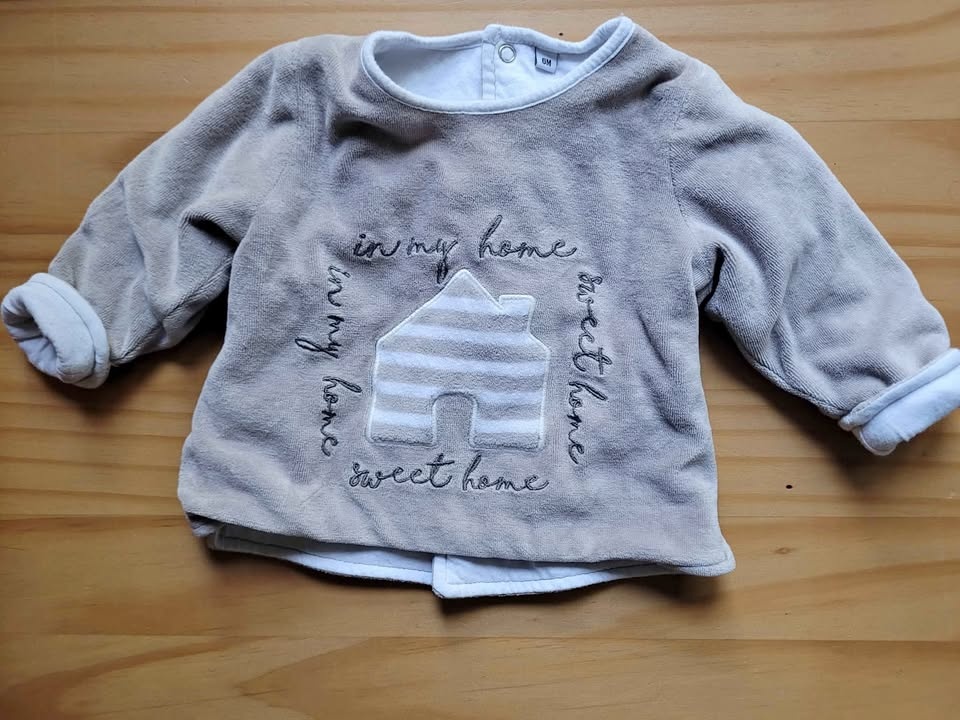 6 months long sleeves top