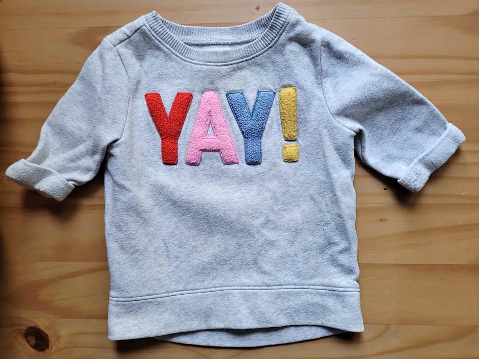 24 months long sleeves top