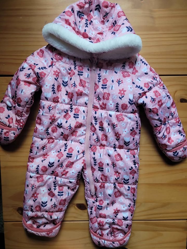 12 months girl snowsuit - photo 2