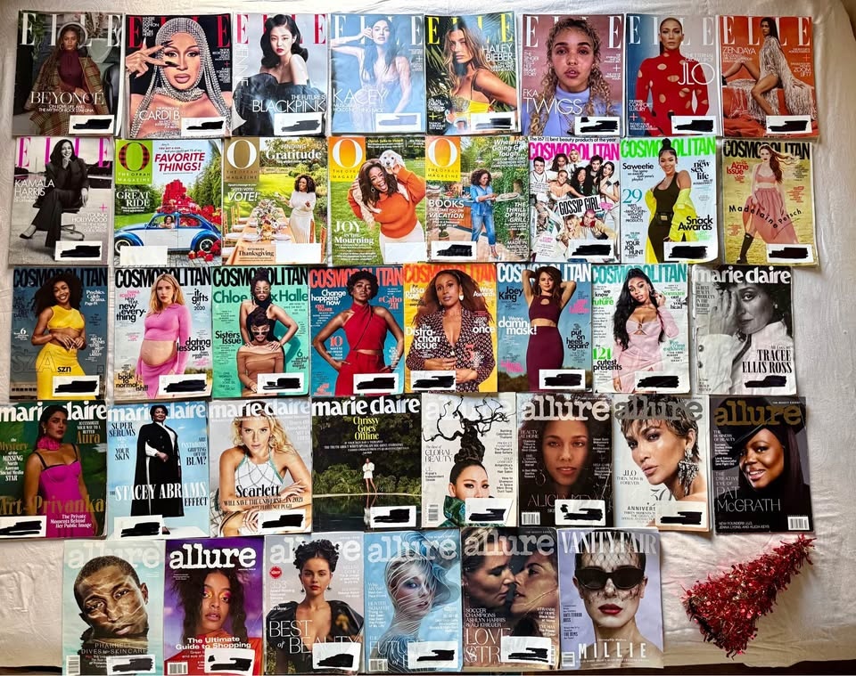 Bundle of Fashion & Lifestyle Magazines, Elle, Oprah... - photo 2