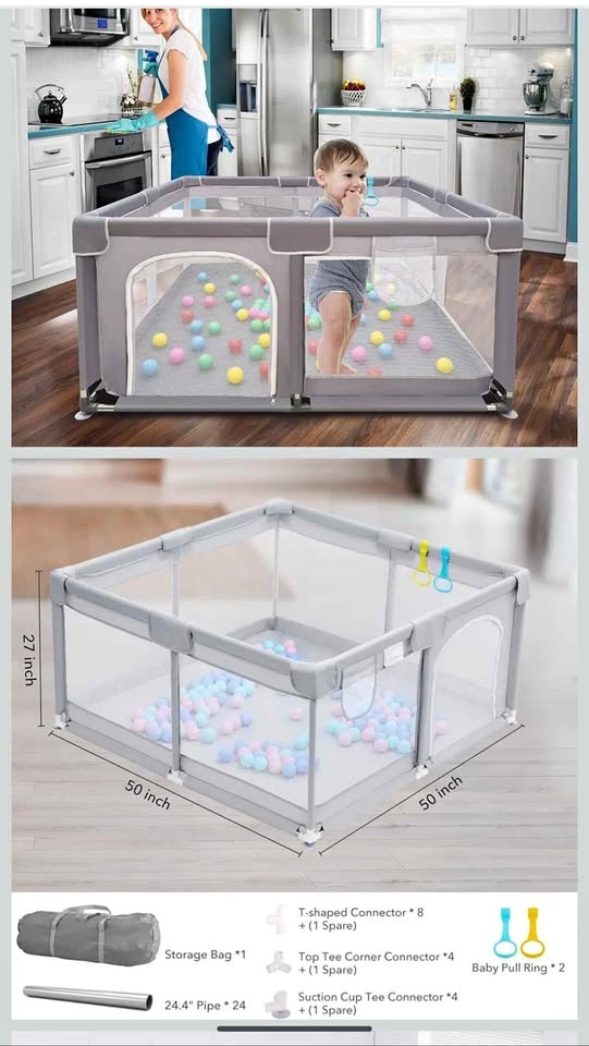 Large playpen