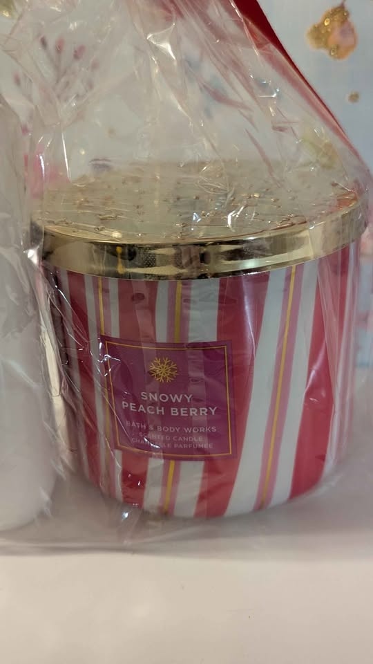 Wash & body work cream and candle gift bag - photo 3