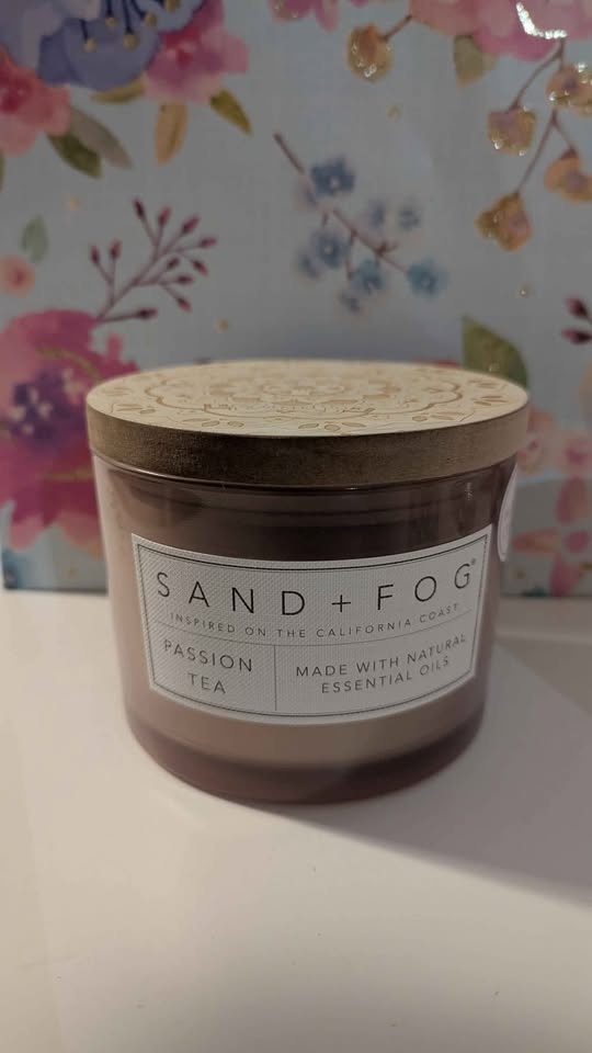 Candle Sand + Fog Passion tea