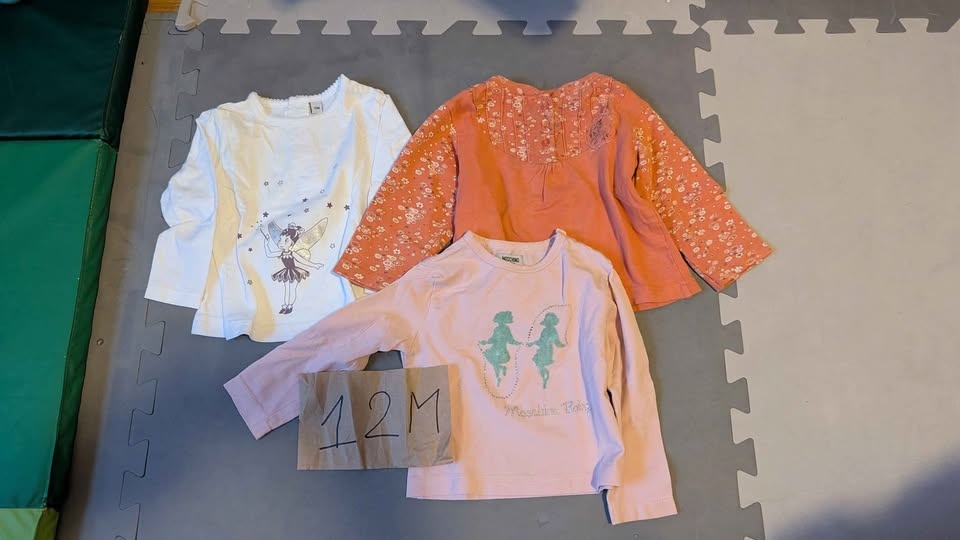 12 months baby girl top