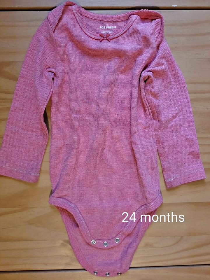 24 months bodysuit long sleeves