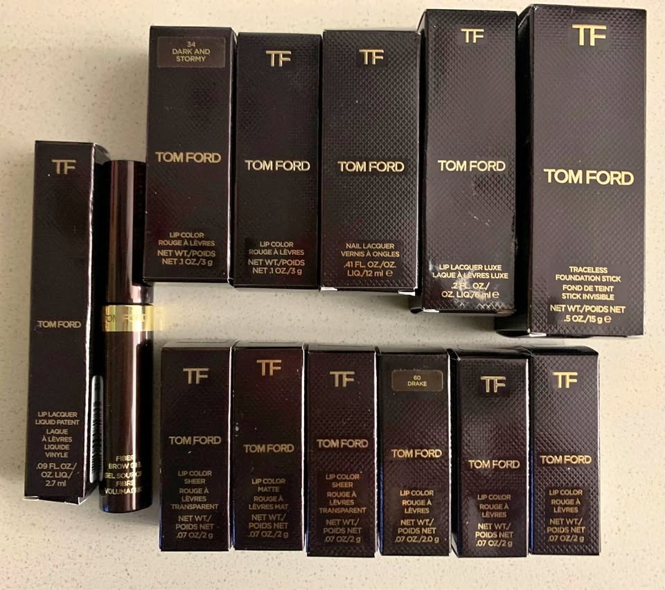 NEW - Tom Ford Lip, Brow, Nail and Traceless Foundation