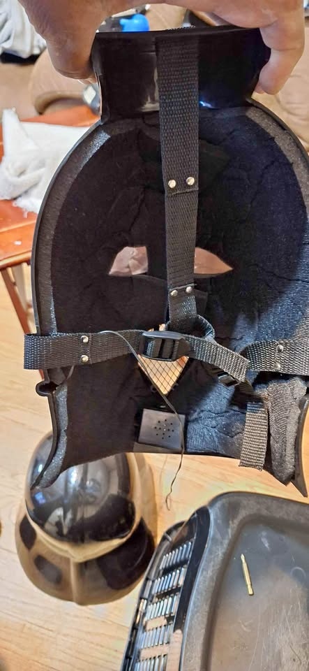 2005 RUBIES STAR WARS DARTH VADER 2PC HELMET MASK