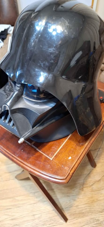 2005 RUBIES STAR WARS DARTH VADER 2PC HELMET MASK - photo 5