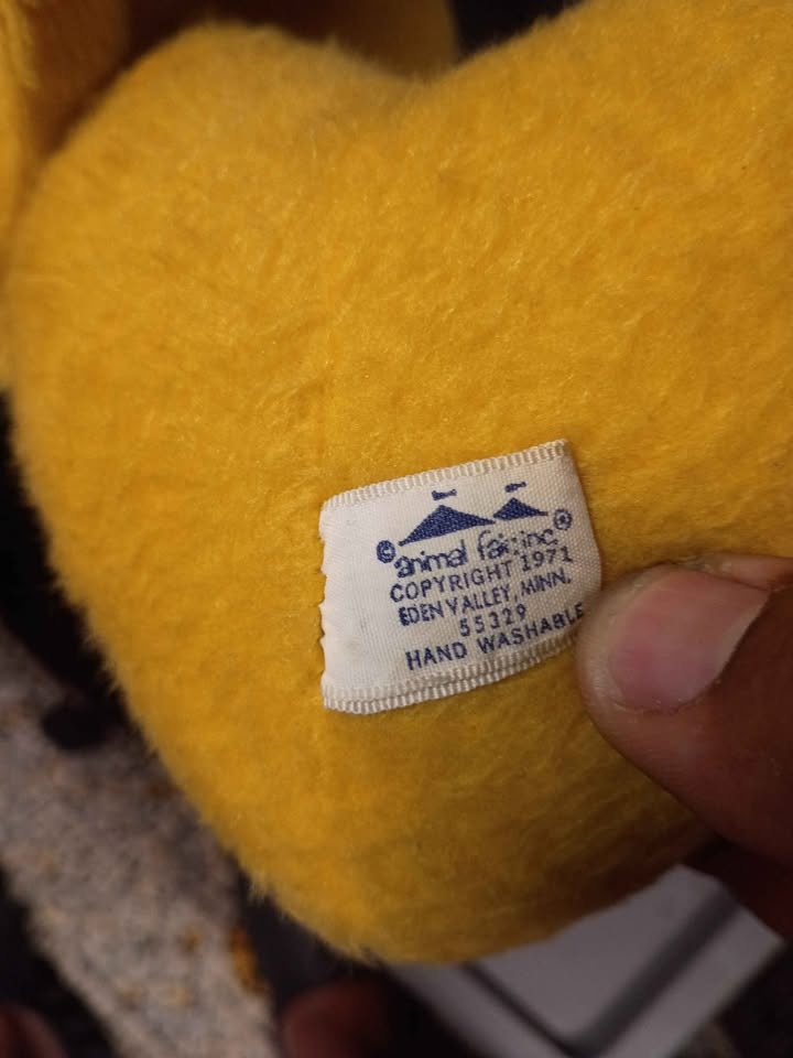 VINTAGE 1970's Animal Fair Hubert The Lion Harris Bank Plush 26 - photo 2