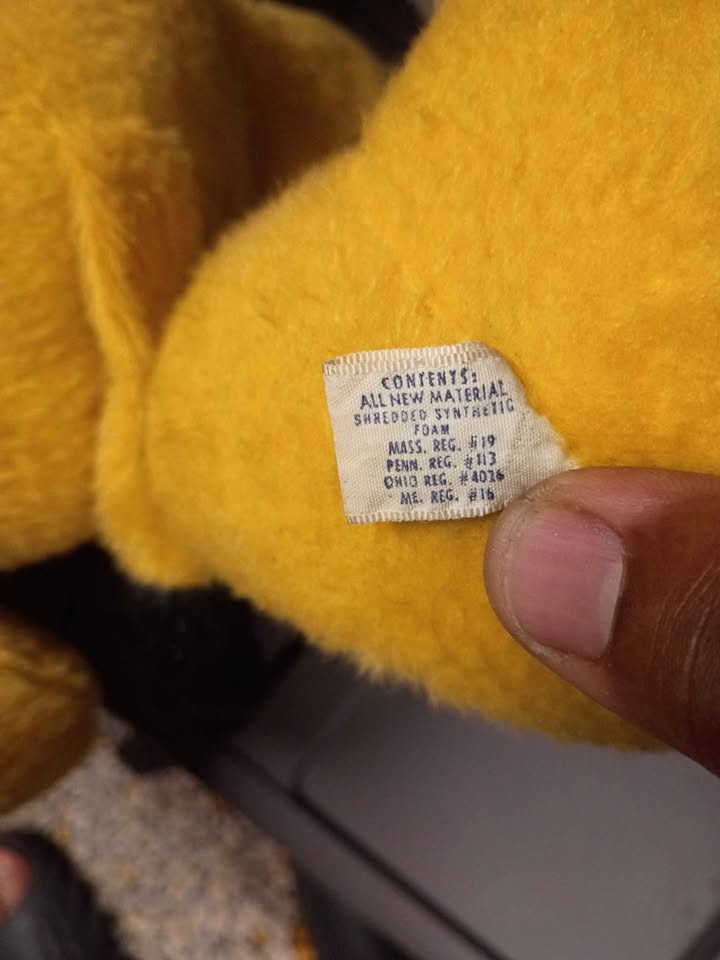 VINTAGE 1970's Animal Fair Hubert The Lion Harris Bank Plush 26 - photo 3